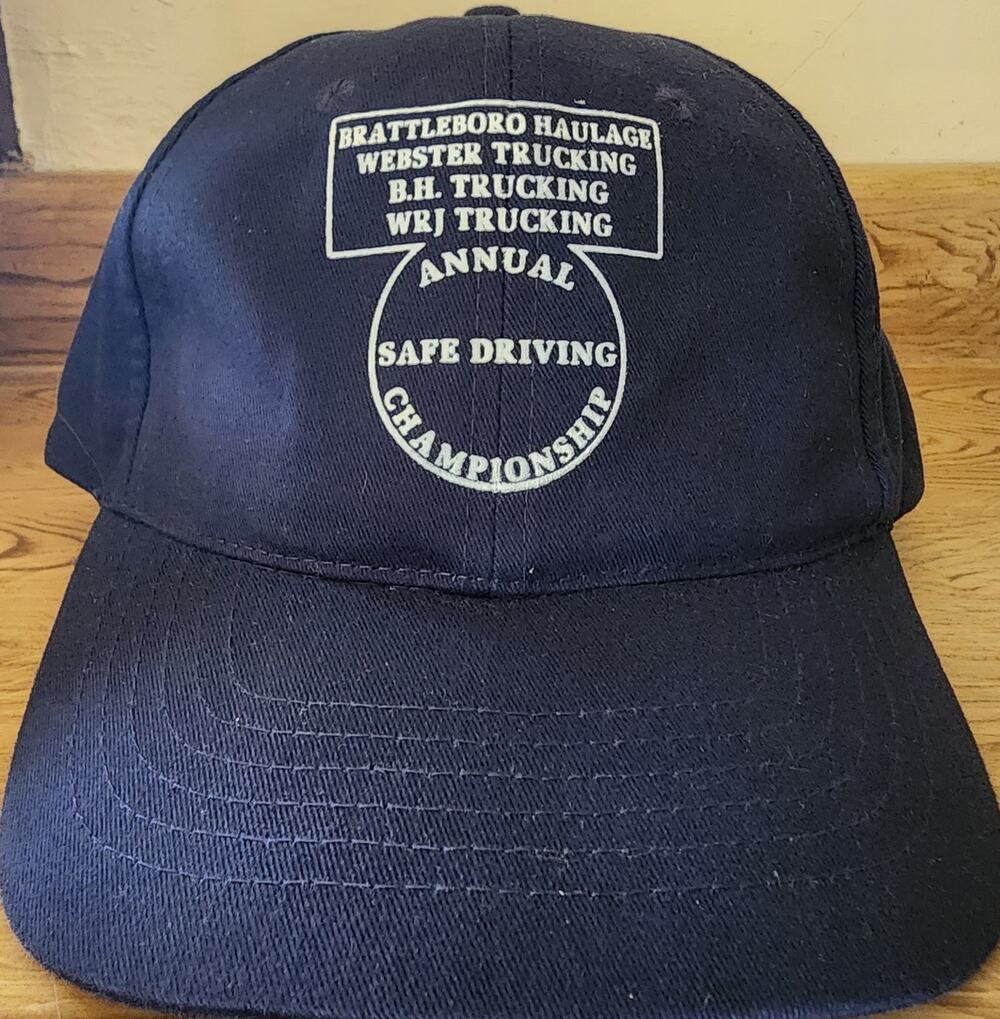 Head Shot KC Cap Brattleboro Haulage Trucking Safe Driving Championship Hat